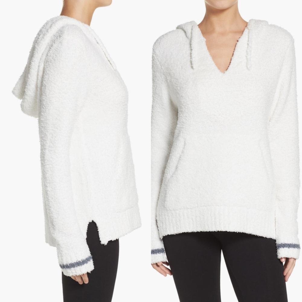 New Barefoot Dreams CozyChic Hoodie Sz 3(L)